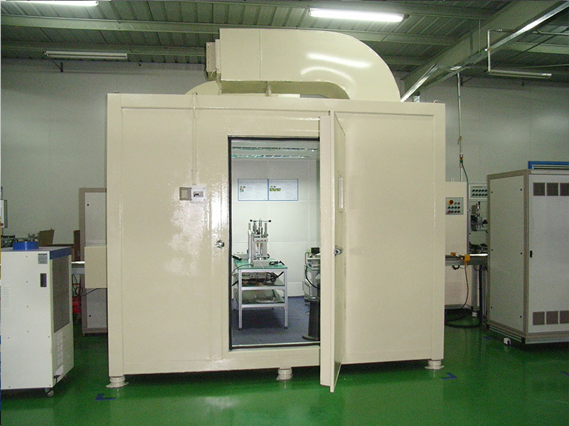 自動生產(chǎn)線產(chǎn)品質(zhì)檢室 室外噪聲≥75dB(A)，室內(nèi)≤35dB(A)